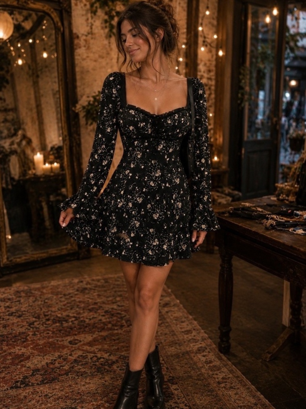 Free People Tess Mini Dress